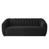 Rosa Fabric Sofa (Black)