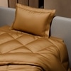Stoa Paris Satin Comforter Single Bed with 300 TC Ultra Satin Fabric, Gifts for Women  Eternal Glow Gold