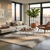 Sierra Ombre Carpet Size 7.2x5.1 ft.
