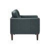 Shlok PU Leather Accent Chair- Grey