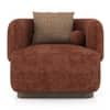 Cleo Lounge chair in Aubun Corduroy