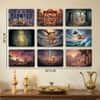 The Castle Decor Ramayan Wall Plates Set of 9 8x12 Inch