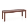 Atlas Solid Wood Bench In Honey Finish