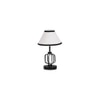 Haisley Multicolor cotton Table lamp with Iron Base