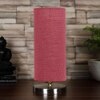 Pink Jute table lamp with Steel Base -10