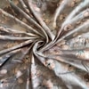 Grey Floral 400 TC Cotton Flat Super King Size Bedsheet With 2 Pilllow Covers From Threads