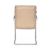 Elegant Cantilever Chair In Cream Colour