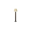 Inca Beige Jute Floor Lamp with Beige Jute Base
