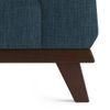 Granada Premium 2 Seater Fabric Sofa in Indigo Blue Colour