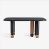 Noto Marble Dining Table in Black Colour