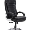 Ettorez Vanity Hb Premium Leatherette Chair In Black Colour