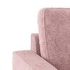 Apollo High Back 1 Seater Fabric Sofa in Desert Rose Colour