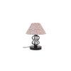 Alayna Multi cotton Shade Iron Table Lamp