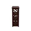 Lala Solid Wood Bookshelf in Walnut Finish