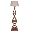 XXX Shelf Floor Lamp in Beige Shade