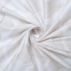 White Abstract 400 Tc Cotton Flat Super King Size Bedsheet With 2 Pillow Cover