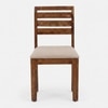Arbor 4 Seater Dining Set with Cushioned Chairs in Beige Colour