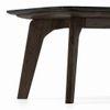 Galaxy Rectangular Stone Coffee Table In American Walnut Finish