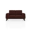 Granada Premium 2 Seater Fabric Sofa in Deep Crimson Velvet Colour