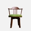 Vanilla Revolving Chair in Mint Green Colour
