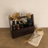 Emily Wooden Bottle & Cutlery Holder