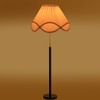 Devansh Wood & Metal Floor Lamp