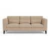 Lewis 3 Seater Fabric Sofa in Sandshell Beige Colour