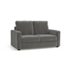 Apollo Sofa Set (Colour : Ash Grey Velvet, Cushion : Soft, Back Type : High Back, Seater : 2+1+1)