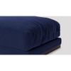 Denvar Ottoman Color in Navy Blue