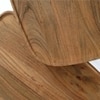 Sora Solid Wood Coffee Table in Brown Colour
