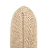 Tagus Khaki Knit Cotton Cushion Cover  12X20  Inches