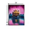 Golden Temple Canvas Wall Prints Canvas Wall Prints Set of 1 Multicolor Matte