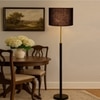 Devansh Wood & Metal Floor Lamp
