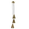 Handano Brass Finish Metal Pendant Light
