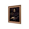 Artistry Black Victorian Witch Portrait Canvas Wall Canvas Wall Prints Set of 1 Multicolor Matte