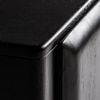 Takako Solid Mango Wood Sideboard with 4 Door in Black Finish