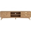 Scandinavian Loftus TV Cabinet Natural Wood Finish