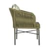 Garden Comfort Chair In Black Finish