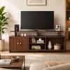 Spydercraft Marbay Modern TV Unit in Columbian Walnut Finish