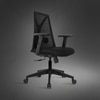 Kepler Brooks Crest MB Office Desk Chair in Black Colour