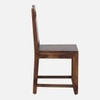 Gianni Solid Wood Dining Chair in Honey Finish - Set of 2