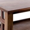Blairs Sheesham Wood Coffee Table In Teak Finish