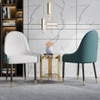 Danaja Accent Chair in Cream & Blue Colour Set 2