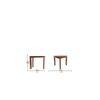 abbie solid wood  4 seater Dining table in  Provincial Teak