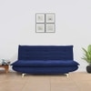 Merol 3 Seater Sofa Cum Bed In Navy Blue Color