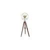 Drago Gold Iron Shade Floor Lamp