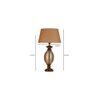 Kaneesha - Beige Table Lamp