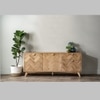 Scandinavian Loftus Sideboard Natural Wood Finish