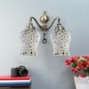 Devansh Metal Electric Wall Light in Multi Colour with Multi Shade Count of 2 Lights