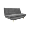 Merol 3 Seater Fold Out Sofa cum Bed  in Grey Colour
